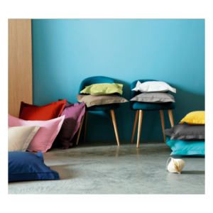 Taie Oreiller 100% Coton Supérieur 57 fils/cm² - 8 coloris - Blanc des Vosges