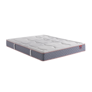 Matelas Isodore - 580 ressorts ensachés + Mémoire de forme - Mérinos